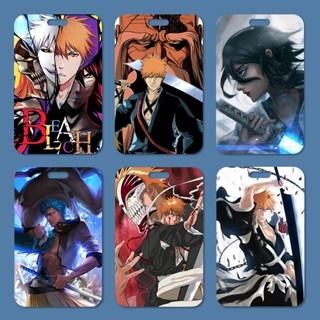 ซองใส่บัตรพนักงาน แบบแข็ง ลายการ์ตูนอนิเมะ BLEACH DIY สําหรับนักเรียน