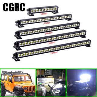 แถบไฟหลังคา Led คุณภาพสูง สําหรับรถไต่หินบังคับ 1/10 AXIAL SCX10 II 90046 Traxxas TRX4 Defender Cherokee RC4WD D90