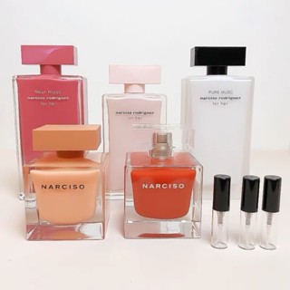 [🚚น้ำหอมแบ่งขาย❗❗] Narciso Rodriguez For Her &amp; Fleur Musc &amp;  Musc Noir Rose EDP/EDT 2ml/5ml/10ml น้ําหอมแท้ น้ําหอมผู้หญ