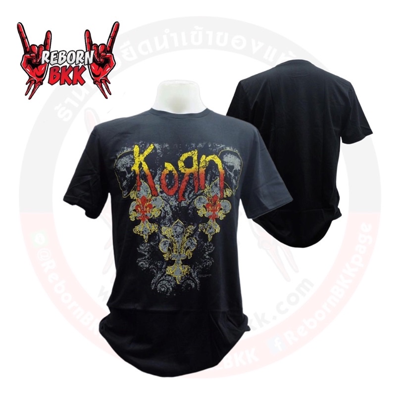 SALE!!เสื้อวง KORN ลิขสิทธิ์แท้100%