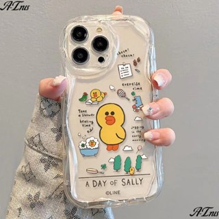 ✅เคสโทรศัพท์มือถือแบบนิ่ม ใส กันกระแทก ลายเป็ดสีเหลืองน่ารัก สําหรับ iPhone 14 13promax 12 11 7 8p xsxr