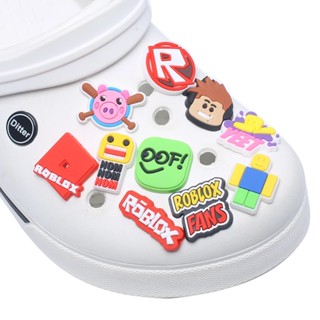 จี้รูปหมู Jibitz Crocs Roblox น่ารัก เครื่องประดับ สําหรับตกแต่งรองเท้า