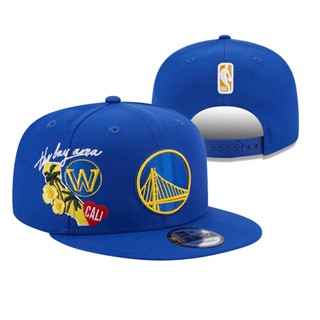 หมวกกีฬา หมวกกันแดด ปรับขนาดได้ อเนกประสงค์ ลาย Golden State Warriors Era Royal Icon สําหรับผู้ชาย และผู้หญิง