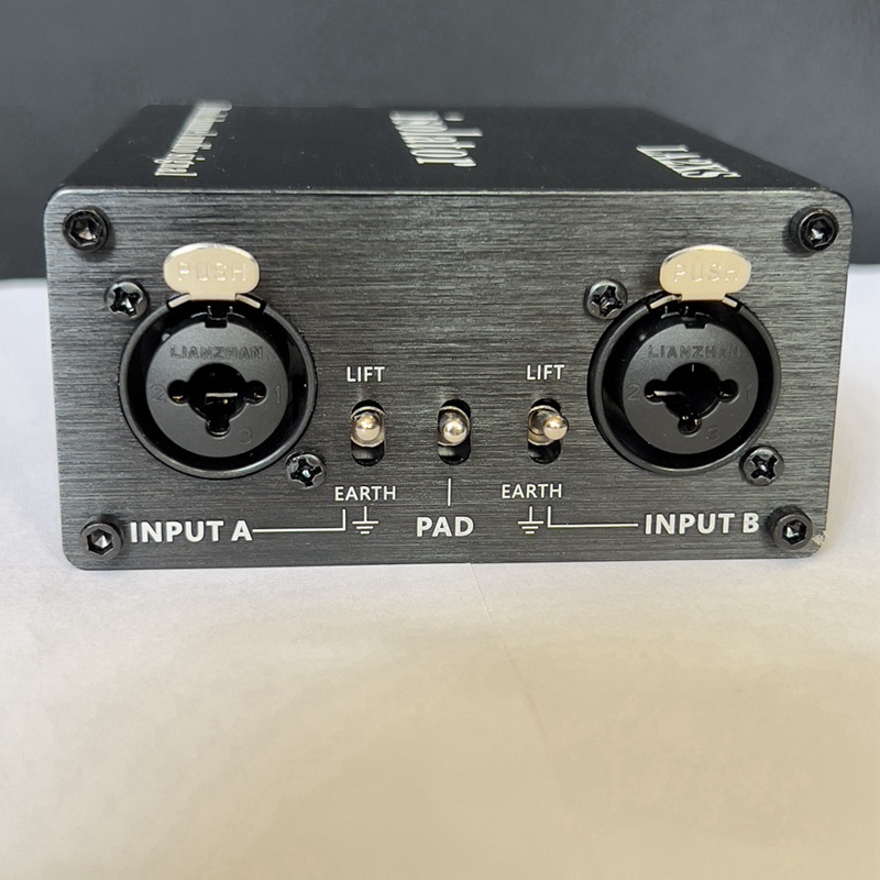 La2xs ตัวกรองแยกเสียงรบกวน ลดเสียงรบกวน ช่องคู่ 6.5 XLR