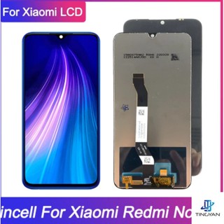 หน้าจอแสดงผล LCD และหน้าจอสัมผัส สําหรับ Xiaomi Redmi Note 8 สีดํา