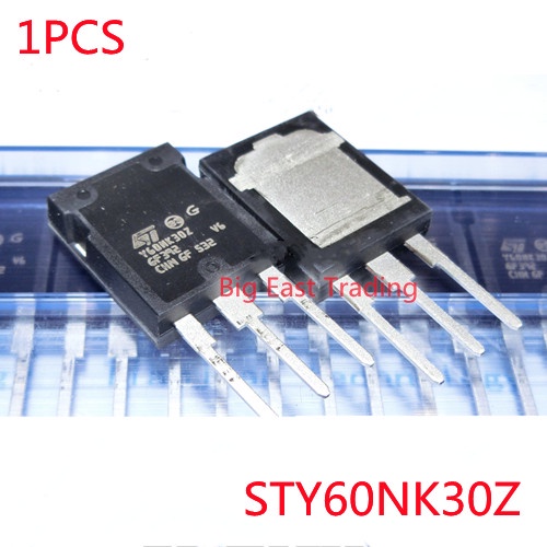 Y60NK30Z TO-247 รับประกัน 1 ชิ้น STY60NK30Z คุณภาพ pxa