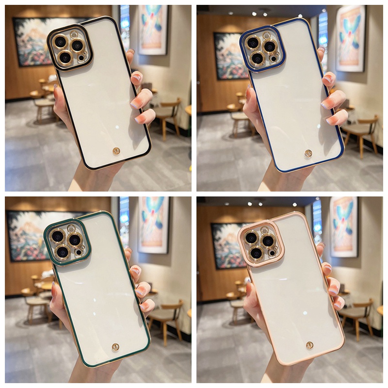 เคสมือถือ TPU แบบนิ่ม หรูหรา กันตก สําหรับ Vivo V25 V23 Pro V23E 5G V25E V20 V21E 4G Y77 Y77E 5G Y73 Y22 Y22S