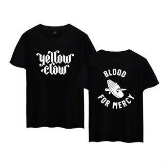 ขายดี เสื้อยืดแขนสั้น พิมพ์ลาย Alimoo DJ Yellow Claw สไตล์คลาสสิก เข้ากับทุกการแต่งกาย สําหรับผู้ชาย CGefbp33FLmbmb40