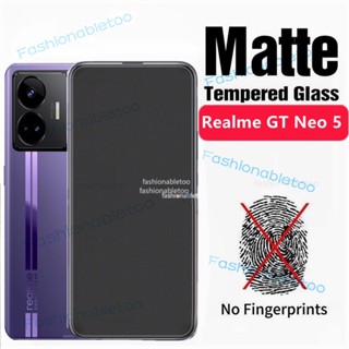 ฟิล์มกระจกนิรภัยกันรอยหน้าจอ ผิวด้าน 9H กันลายนิ้วมือ สําหรับ Realme GT Neo 5 SE Neo5 SE GT 5 GT5 GTNeo5se RealmeGTNeo5se RealmeGT5