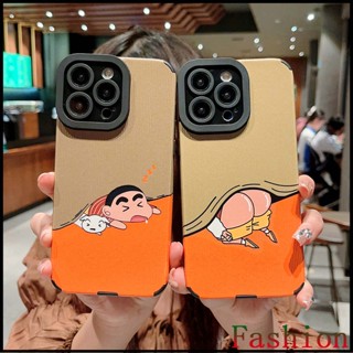 เเคสก้นชินจัง เคสซิลิโคน iPhone กันกระแทก สําหรับ Iphone 14 13 12 11 pro max 8 7 พลัส 12 Pro Max XR XSMAX 13 14PM 11 PROMAX 14พลัส 11PRO XS case