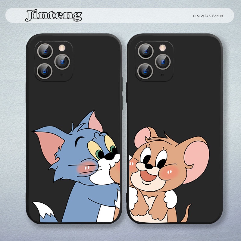 เคสโทรศัพท์มือถือแบบนิ่ม ลาย Tom and Jerry สําหรับ Oppo Reno 10x zoom 7 6 5 4 3 2 Pro Z F 5G 2