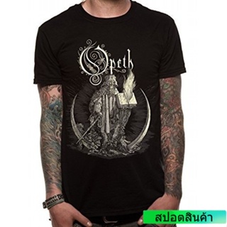 เสื้อยืดแขนสั้นเสื้อยืดแขนสั้น ผ้าฝ้าย พิมพ์ลาย Opeth s Opeth - Faith สไตล์คลาสสิก สําหรับผู้ชายS-5XL