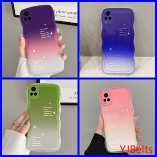 เคส Vivo V20 Pro เคส Vivo V20Pro เคสโทรศัพท์มือถือ tpu แบบนิ่ม ไล่โทนสี เรียบง่าย สําหรับ JBDK