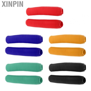 Xinpin Front Fork Cover  Dustproof 360mm Length Shock Boots for CR80 CR125 CR250 CRF250