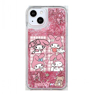 เคสโทรศัพท์มือถือ มีทรายไหล กันกระแทก ลาย Sanrio Kuromi Cinnamoroll My Melody สําหรับ Samsung Galaxy S23 S22 S21 S20 Plus Ultra S21FE S20FE Note 20