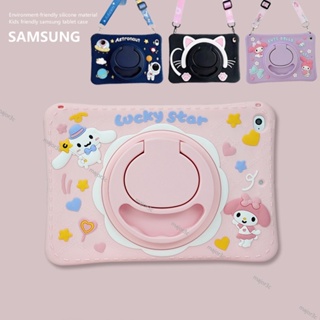 เคสโทรศัพท์มือถือ ลายการ์ตูนน่ารัก สําหรับเด็ก Samsung Galaxy Tab S6 Lite 10.4 P610 P615 A7 Lite 8.7 T220 T225 T227 Tab A 8.0 T290 T295 T297 Tab A8 10.5 X200 X205 T500 T505 T507