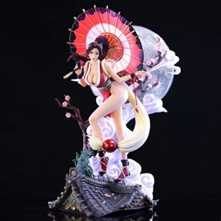 (((พร้อมส่ง) โมเดลฟิกเกอร์ GK Cherry Blossom Shiranui Dance Statue คุณภาพสูง สําหรับตกแต่ง