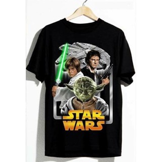 เสื้อยืดแขนสั้นStar Wars Light Side Shirt_07S-5XL