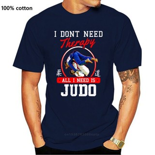 เสื้อยืดผ้าฝ้าย 100% พิมพ์ลายศิลปะการต่อสู้ MMA Judo สีดํา สําหรับผู้ชาย คู่รักS-5XL