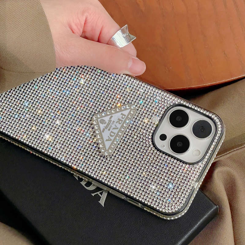 แฟชั่นใหม่หรูหรา Rhinestone เคสโทรศัพท์สําหรับ iPhone 16 Pro Max 11 12 13 14 15 Pro Max 16 Pro เคสกันกระแทก