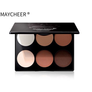 Maycheer อายแชโดว์พาเลท（6 สี)FOCALLURE อายแชโดว์ อายแชโดว์พาเลท พาเลตอายแชโดว์กันน้ำ