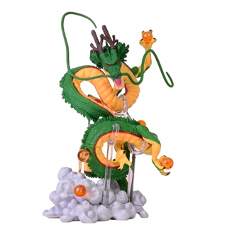 โมเดลฟิกเกอร์ PVC การ์ตูนดราก้อนบอล Z Shenlong Shenron Crystal Balls Shenlong ของเล่นสําหรับเด็ก