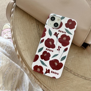 Casing Hard Case Compatible With iPhone11 iPhone12 iPhone12Pro iPhone12ProMax iPhone13 iPhone13Pro iPhone13ProMax 14 14Pro 14Plus 14ProMax Retro Pattern Cover