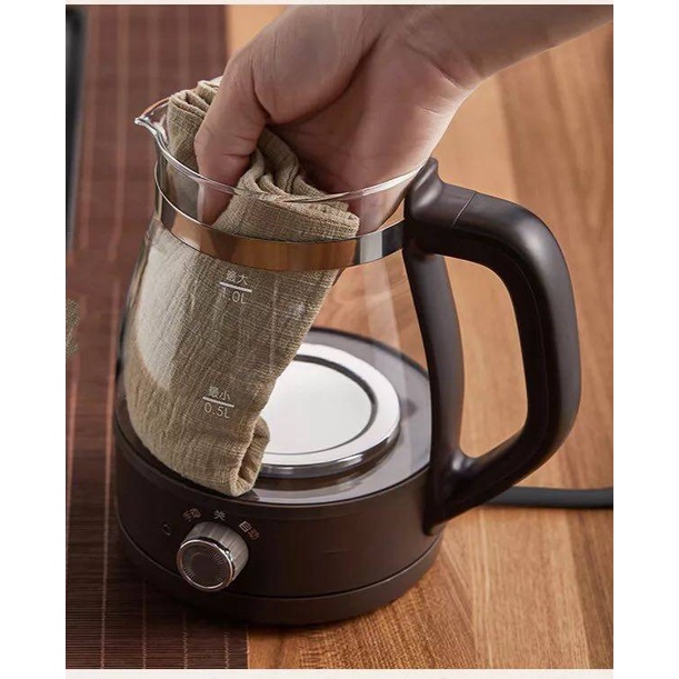 กาต้มชา กาต้มชงชา กาต้มชากาแฟ กาน้ำร้อน กาต้มน้ำ กาต้มน้ำร้อน กาต้มน้ำร้อนไฟฟ้า 1 ลิตร กาต้มน้ำร้อนไฟฟ้า มีรับประกัน - รูปที่ 4