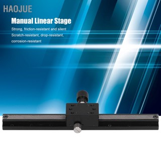 HaoJue แกน X สเตจเชิงเส้น Dovetail Groove Long Stroke Fine-Tune Platform Sliding Table HC25-A200