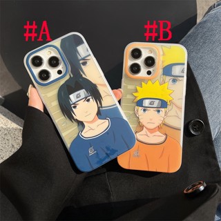 เคสแข็ง สำหรับ ไอโฟน iPhone 14 Pro Max iPhone 13 Pro Max iPhone 12 Pro Max iPhone 11 Cartoon Uchiha Itachi อิตาชิ อิตาชิค่ะ &amp; Uzumaki Naruto อูซูมากิ นารูโตะ Hard Case