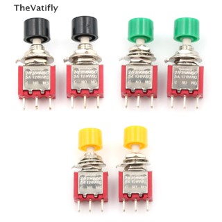 [TheVatifly] สวิตช์ปุ่มกดชั่วขณะ 3pin PS-102 DS612 1NO 1NC 2 ชิ้น [Preferred]