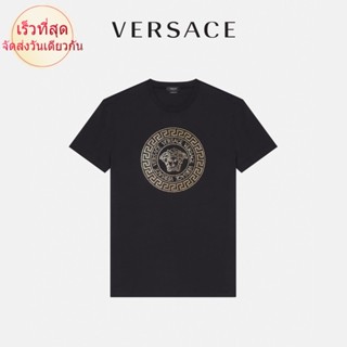 Versace เสื้อยืด ลาย Medusa สําหรับผู้ชายS-5XL