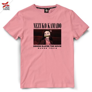 Dextreme เสื้อยืดดาบพิฆาตอสูร (DYB-008) Demon Slayer ลาย เนซึโกะ Nezuko มี สีชมพู และ สีดำ_03