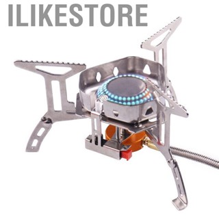 Ilikestore Outdoor Camping Gas Stove Foldable Windproof Portable Split