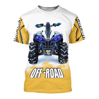 ใหม่ เสื้อยืดแขนสั้น พิมพ์ลาย Can-am 3D สไตล์ฮาราจูกุ แนวสตรีท แฟชั่นสําหรับผู้หญิง และผู้ชาย A2 2021