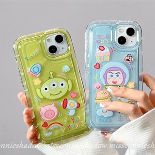 เคสโทรศัพท์มือถือแบบนิ่ม Tpu ใส กันกระแทก ลายการ์ตูนเอเลี่ยน Toy Story น่ารัก สําหรับ Redmi Note 11 10 11s 9 10s Note10s Note10 Note9 Note11 Redmi 9T A1 9C NFC 10 10A 9A