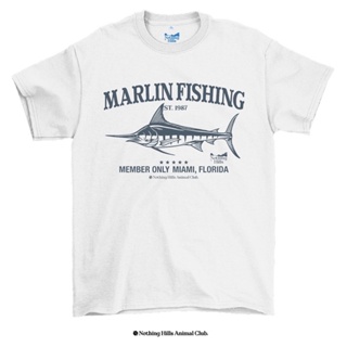 เสื้อยืดลาย MERLIN FISHING Classic Cotton Unisex by 【Nothing Hills】