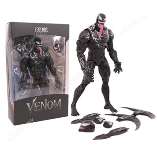 โมเดล Venom 2 Marvel Legend Eddie Brock Superhero ขนาด 19 ซม. ของเล่นสําหรับเด็ก