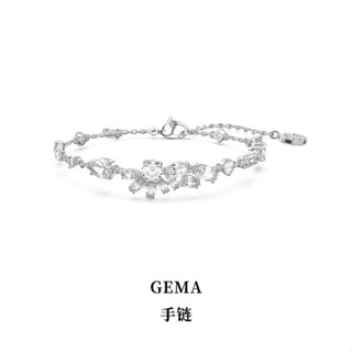 [เคาน์เตอร์ของแท้] พร้อมส่ง Swarovski สร้อยข้อมือ GEMA ผู้หญิง ของขวัญปีใหม่ เครื่องประดับ ลายดอกไม้ หรูหรา