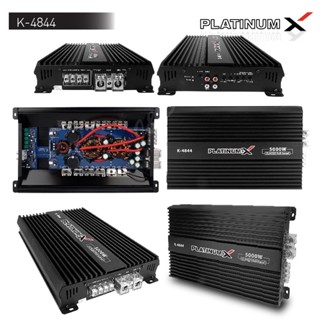 สายไฟ PLATINUM-X เพาเวอร์แอมป์คลาสดี 5000W CLASS D FULL-BAND  K-4844 กำลังขับสูง