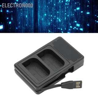 Electron000 Dual USB กล้องแบตเตอรี่สำหรับ BLK22 BLF19 D LI90 สำหรับ S5 GH6 DC S5K S5GK Gh 5 M2 Gh5ll กล้อง LCD แสดงผล 5V