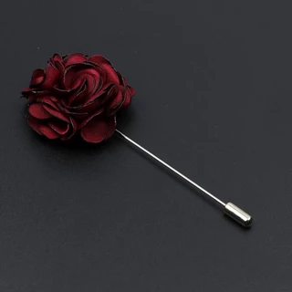 Zonfaz ผู ้ ชาย Handmade เข ็ มกลัดดอกไม ้ เข ็ มกลัด Pin เสื ้ อ Corsage Collar Lapel Pin งานแต ่ งงาน Boutonniere เครื ่ องประดับเสื ้ อผ ้ าอุปกรณ ์ เสริม