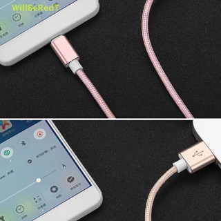 [WillBeRedT] สายชาร์จ USB ไนล่อนถัก 1 เมตร สําหรับ IOS ชาร์จเร็ว [ใหม่]