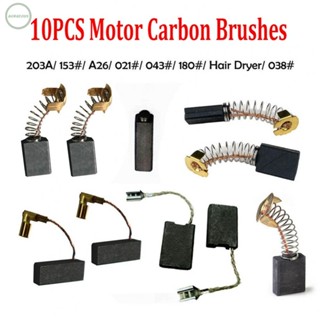 GORGEOUS~Motor Carbon Brushes Gray &amp; Brass Tone Repair Carbon &amp; Copper Alloy Hot Sale