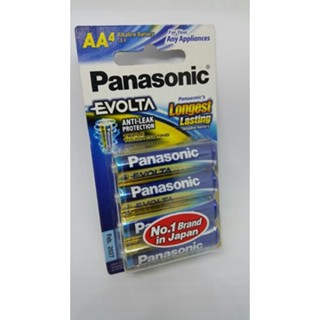 [ 2A ] ถ่าน Panasonic AA รุ่น EVOTA ( ของเเท้ ) ถ่าน