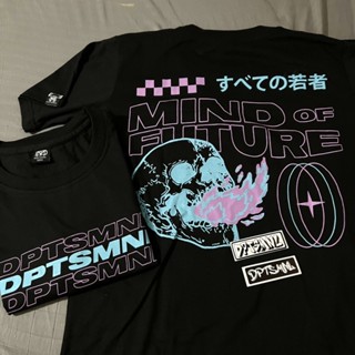 Dopeteesmnl Mind of Future เสื้อเชิ้ต (พิมพ์ลายหน้าและหลัง)