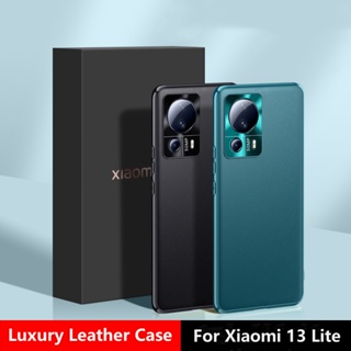 เคสซิลิโคนนิ่ม หนัง PU หรูหรา สําหรับ Xiaomi Mi 13 Lite Xiaomi 13 Lite 5G