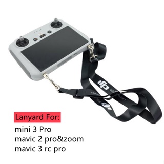 สายคล้องคอ สําหรับ DJI Air 3 Mini 3 Pro Mavic 2 Pro Zoom Mavic 3 RC Pro Smart Remote Control พร้อมหน้าจออุปกรณ์เสริม