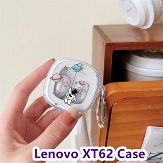 【Trend Front】เคสหูฟัง แบบนิ่ม แบบใส ลายการ์ตูน สําหรับ Lenovo XT62