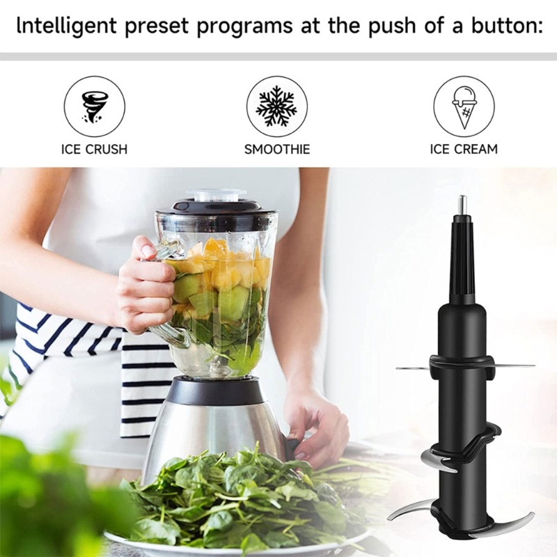 KIN JUICE อุปกรณ์เสริม 6 ฟินใบมีดด้านล่างสําหรับ BL66OC BL740 BL642 BL500C เครื่องปั่น